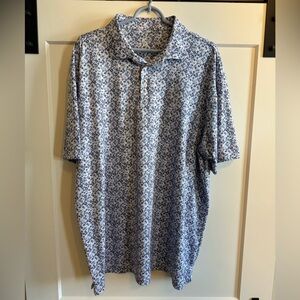 Rhoback Print Polo - XXL - Floral